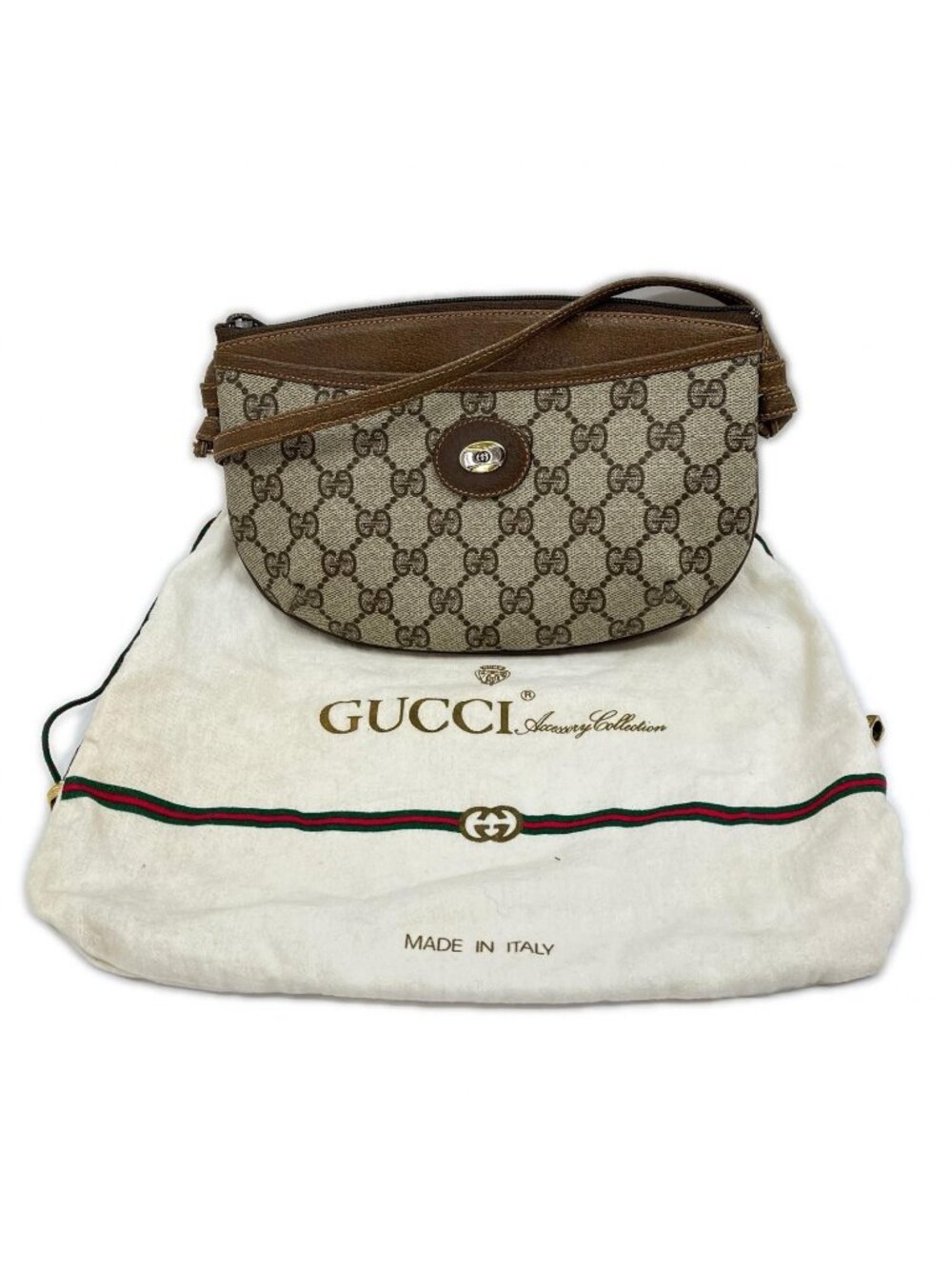 Gucci Vintage Minishoulder GG 904.02.050 Brown Handbag
